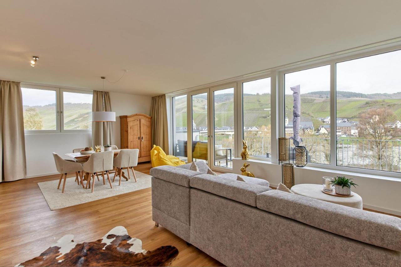 Mittelmosel Panorama Ferienwohnung Kinheim Esterno foto