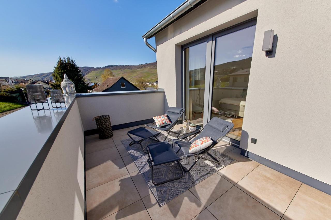 Mittelmosel Panorama Ferienwohnung Kinheim Esterno foto