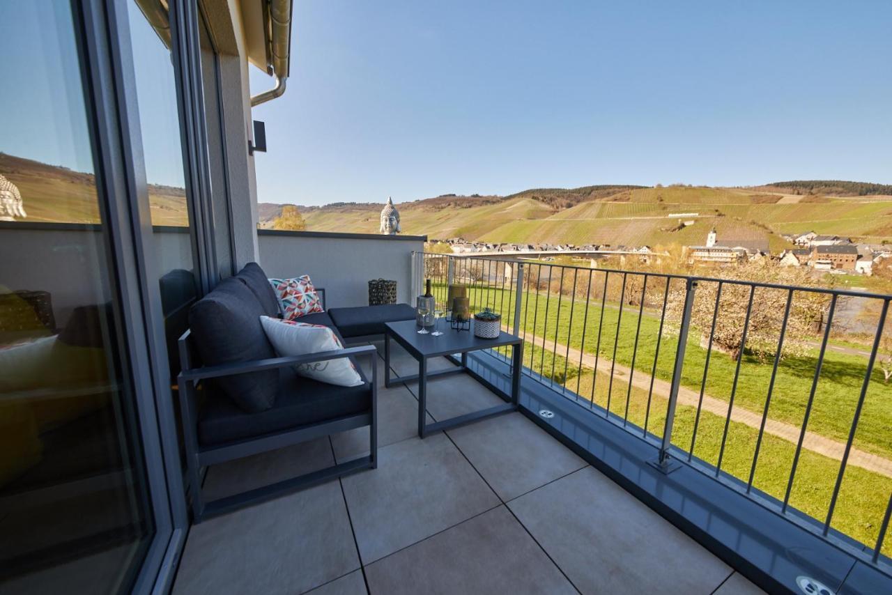Mittelmosel Panorama Ferienwohnung Kinheim Esterno foto